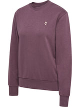 HUMMEL Pulse Sweat Crewneck Damen (black plum)