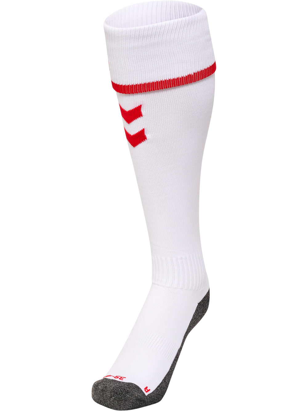 HUMMEL Core Football Socks (white/true red)