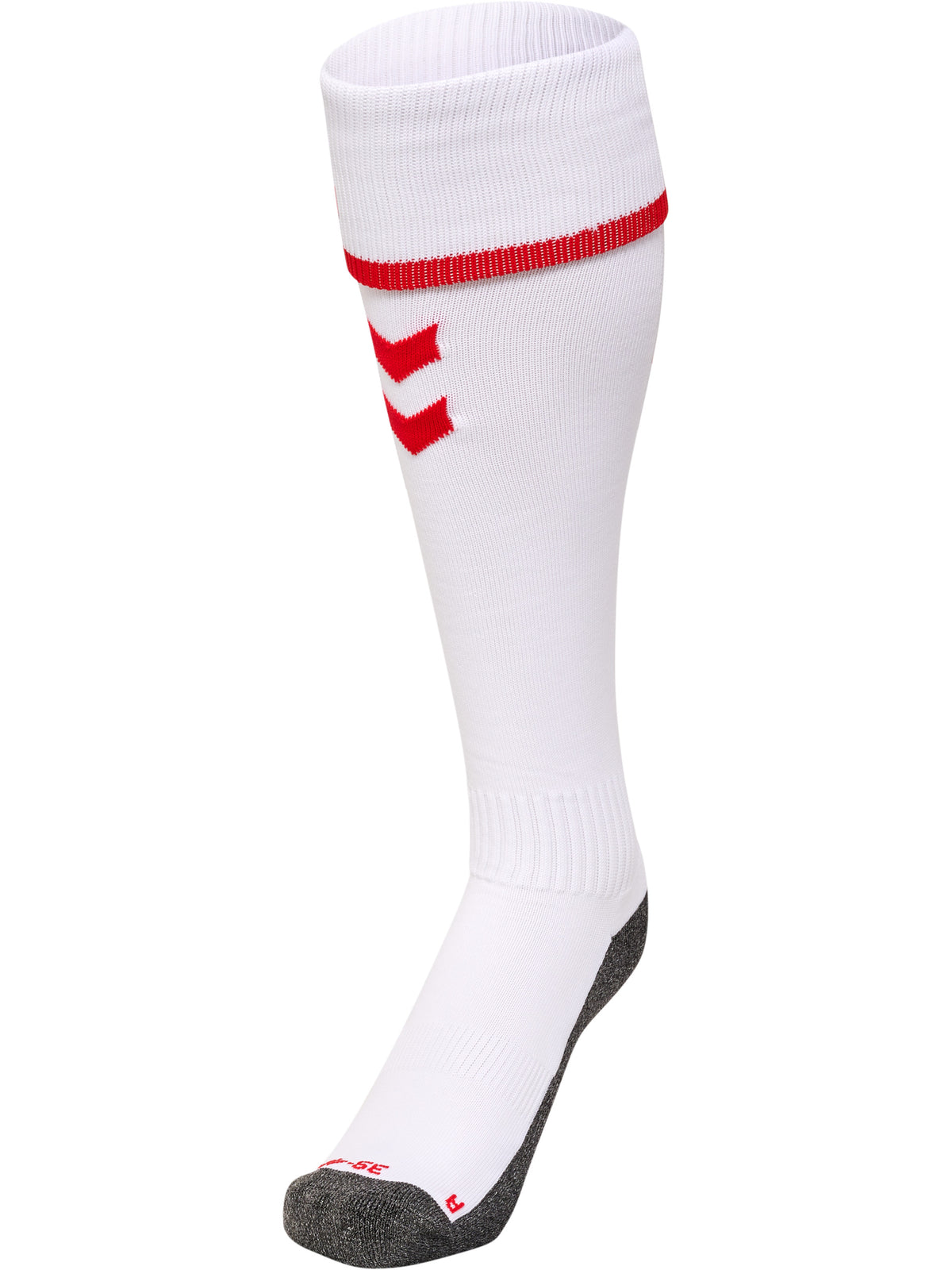 HUMMEL Core Football Socks (white/true red)
