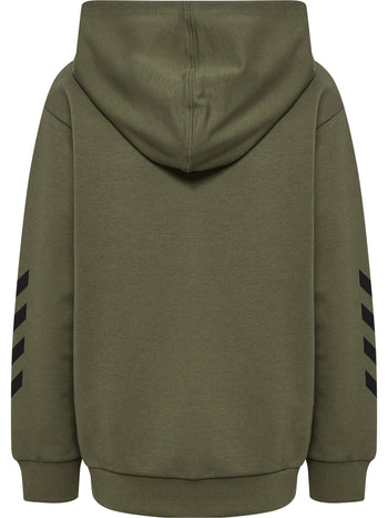 HUMMEL Reg Logo Hoodie Kind (dusty olive)