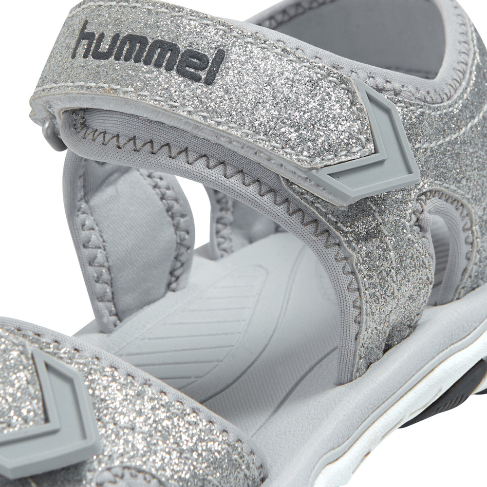 HUMMEL Sandal Glitter Kind (silver)