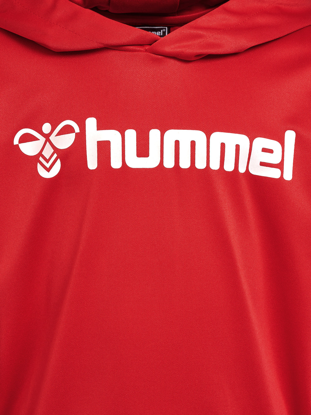 HUMMEL Logo Hoodie Kind (true red)