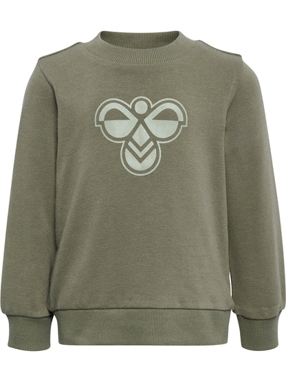 HUMMEL Mini Jersey Crewsuit Bee Kind (dusty olive)