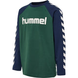 HUMMEL Boys T-Shirt L/S Kind (pineneedle)