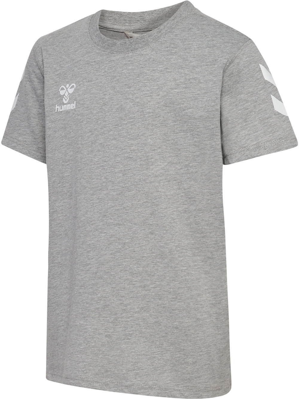 HUMMEL Go 2.0 Chevron T-Shirt S/S Kind (grey melange)