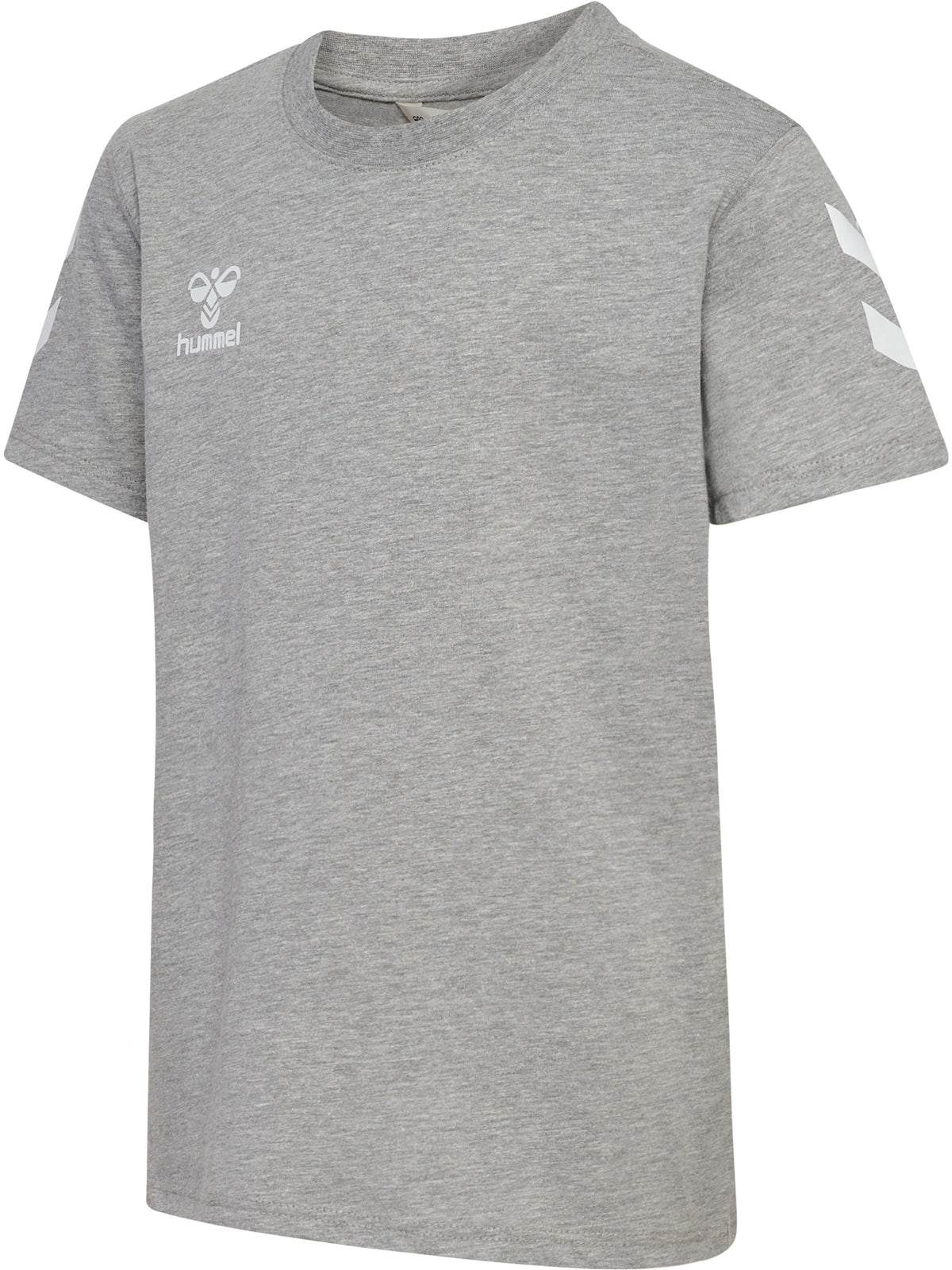 HUMMEL Go 2.0 Chevron T-Shirt S/S Kind (grey melange)