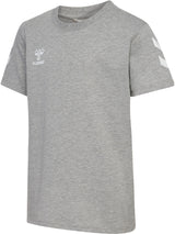 HUMMEL Go 2.0 Chevron T-Shirt S/S Kind (grey melange)