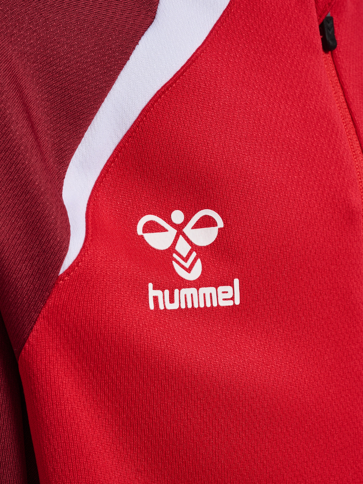 HUMMEL Lead 2.0 Zip Hoodie Kind (true red/maroon)
