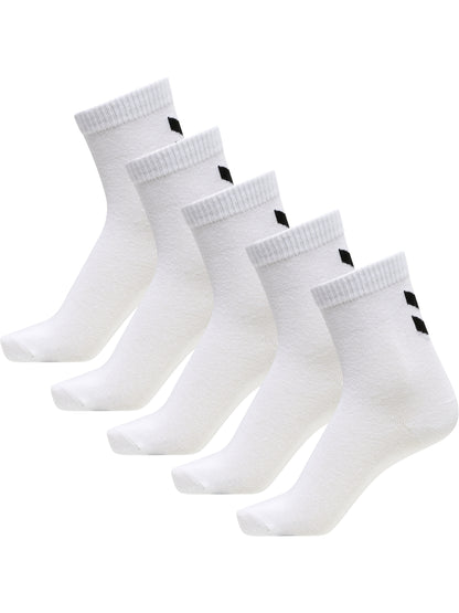 HUMMEL Make My Day Sock 5-Pack Kind (bright white/bright white)