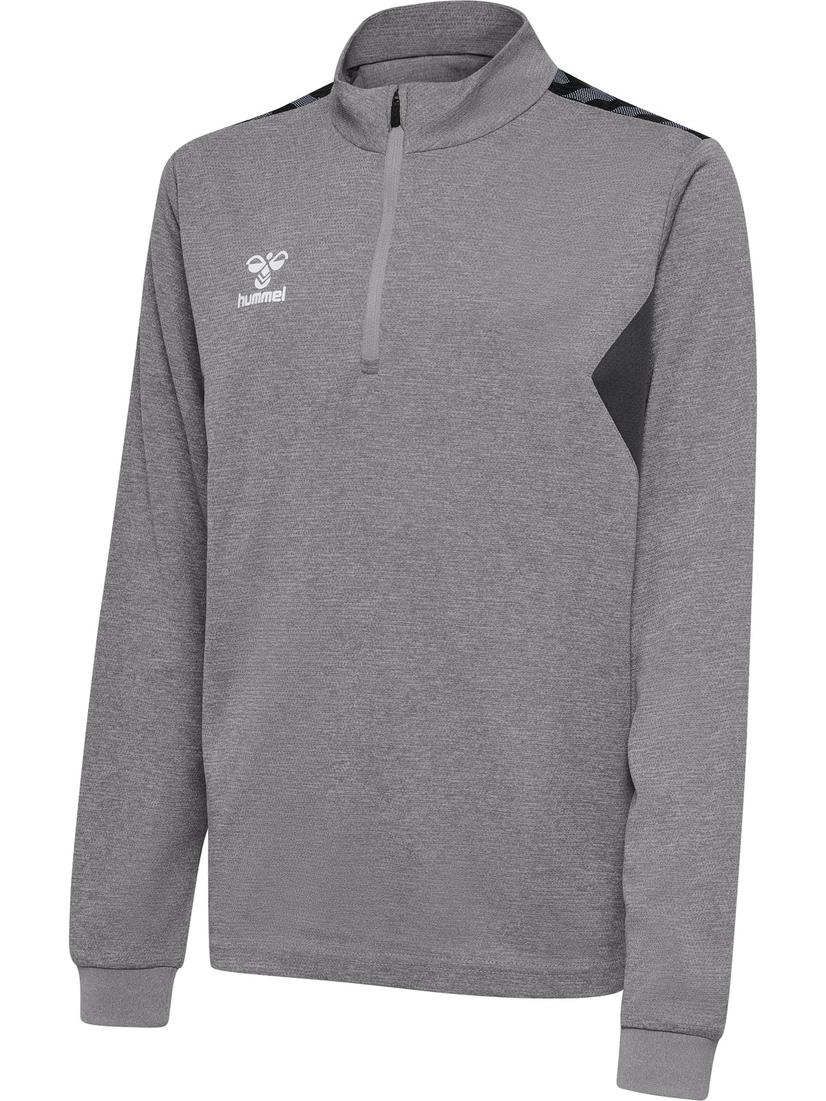 HUMMEL Authentic Half Zip Sweat Kind (grey melange)