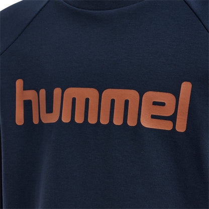 HUMMEL Boys T-Shirt L/S Kind (black iris/sierra)