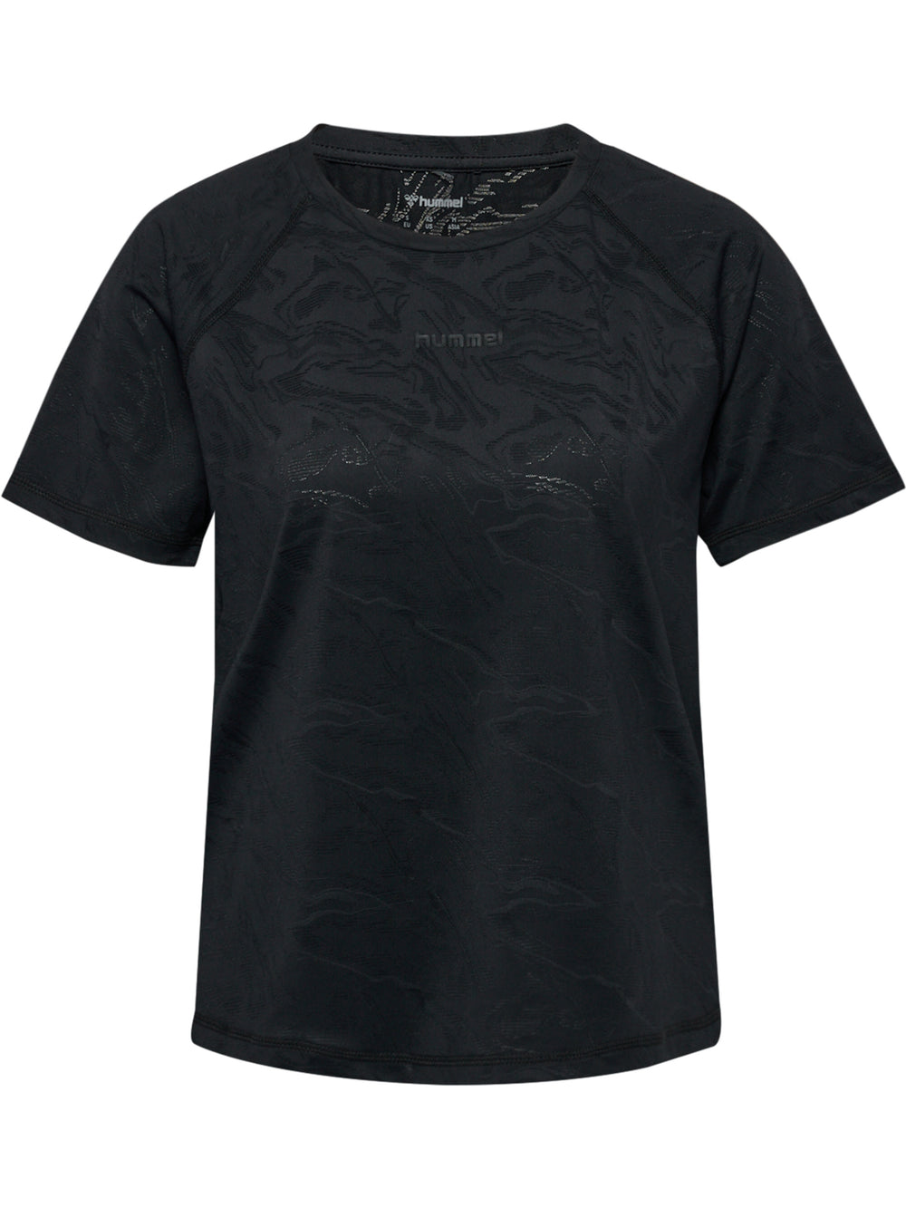 HUMMEL Vanja Jacquard T-Shirt S/S Damen (black)