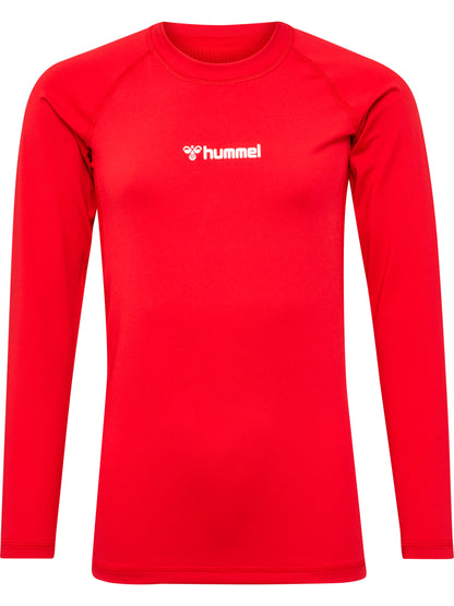 HUMMEL Bl Performance Tee L/S Kind (true red)