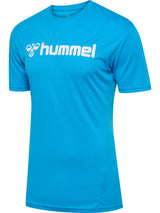 HUMMEL Logo Jersey S/S (diva blue)