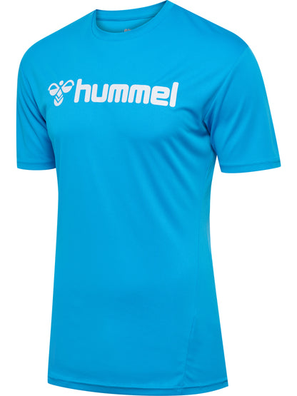 HUMMEL Logo Jersey S/S (diva blue)