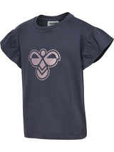 HUMMEL Ruffle T-Shirt Ss Big Bee Kind (ombre blue)