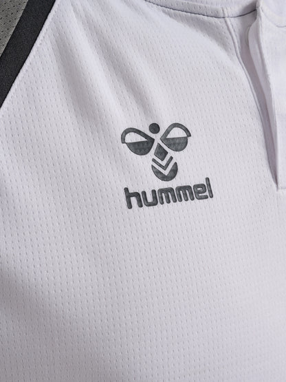HUMMEL Lead 2.0 Polo (white/steel gray)