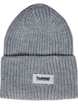 HUMMEL Heavy Rib Knit Beanie Kind (grey melange)