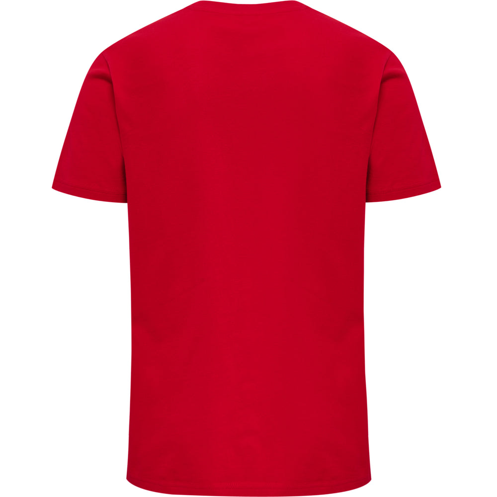 HUMMEL Red Basic T-Shirt S/S (tango red)