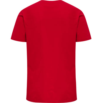 HUMMEL Red Basic T-Shirt S/S (tango red)