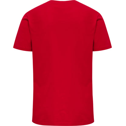 HUMMEL Red Basic T-Shirt S/S (tango red)