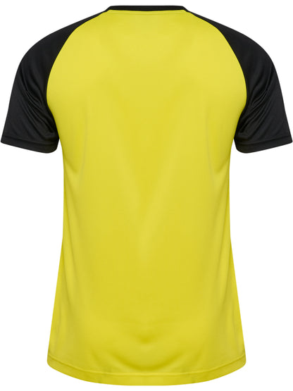 HUMMEL Match Striped Jersey S/S (blazing yellow/black)
