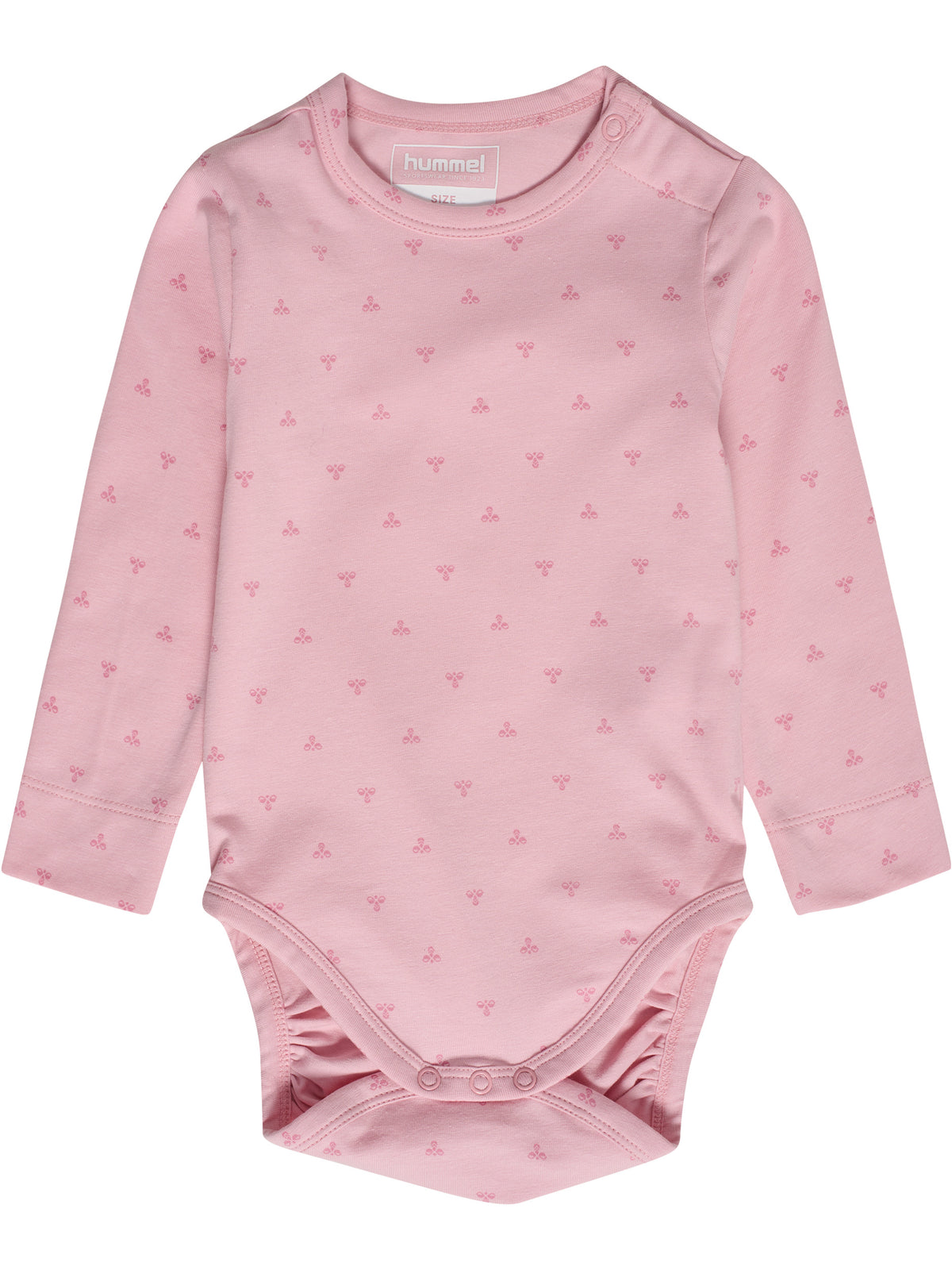 HUMMEL Mini Bee AOP Body L/S Kind (pink nectar)