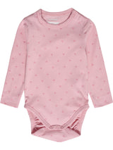 HUMMEL Mini Bee AOP Body L/S Kind (pink nectar)