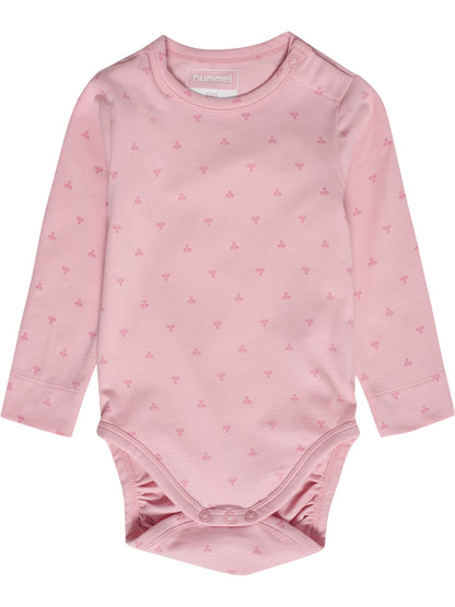 HUMMEL Mini Bee AOP Body L/S Kind (pink nectar)