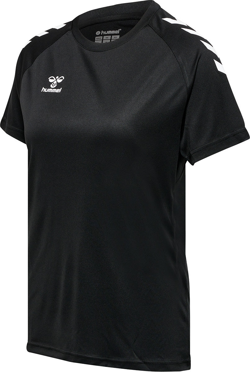 HUMMEL Core XK Core Poly Tee S/S Damen (black)