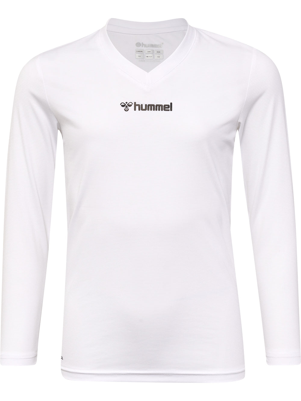 HUMMEL Bl Essential Tee L/S Unisex Kind Weiß