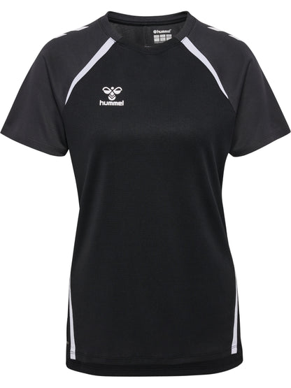 HUMMEL Lead 2.0 Jersey S/S Damen (black/asphalt)