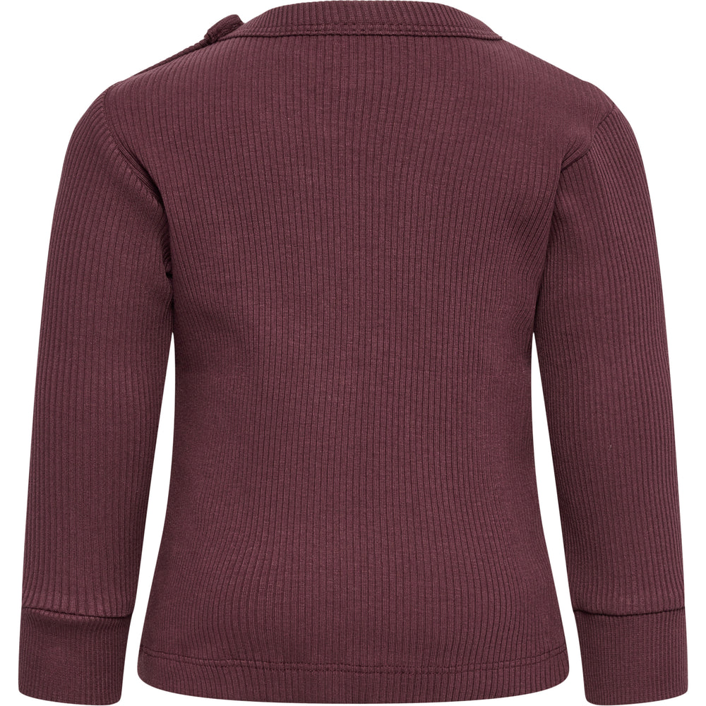HUMMEL Sami T-Shirt L/S Kind (catawba grape)