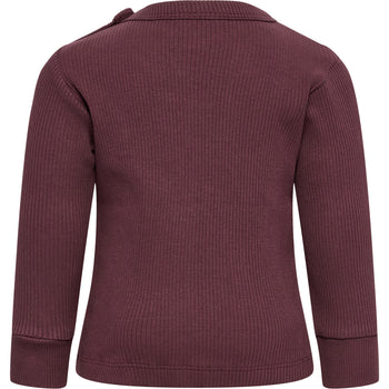 HUMMEL Sami T-Shirt L/S Kind (catawba grape)