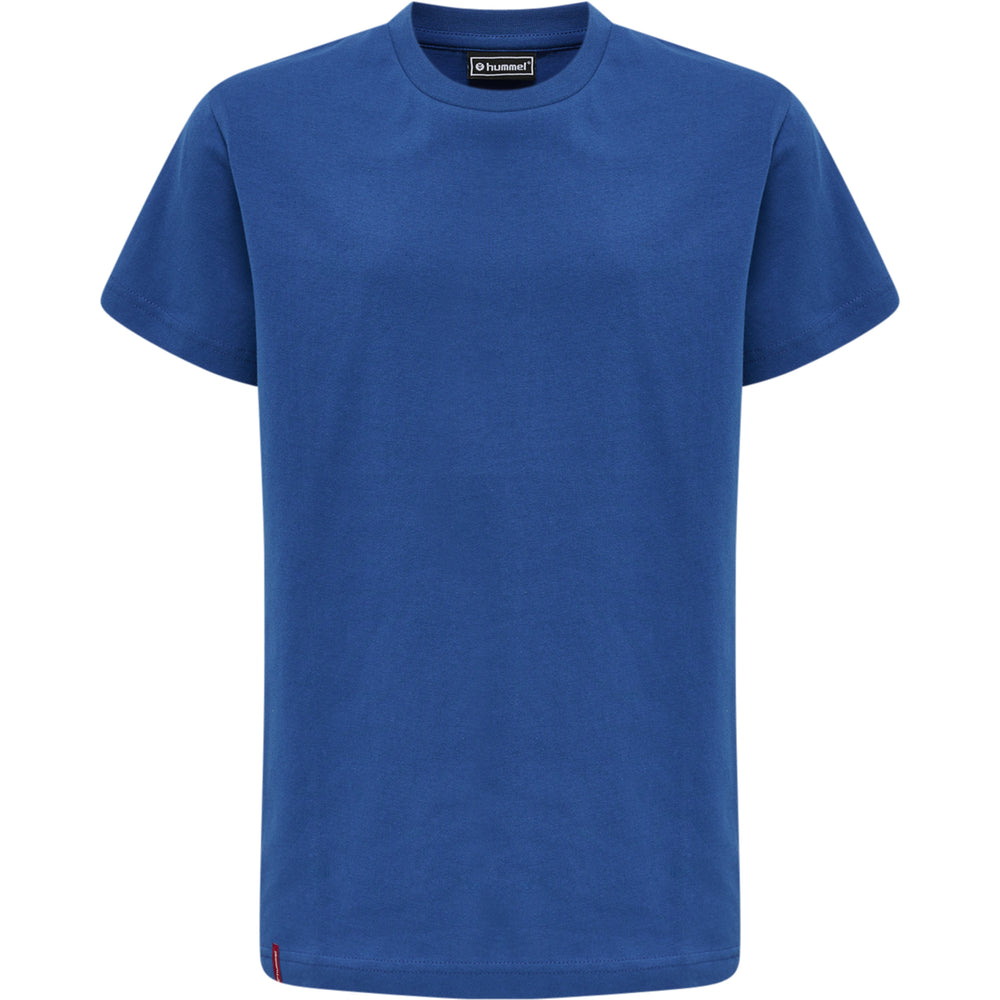 HUMMEL Red Basic T-Shirt S/S Unisex Kind Blau