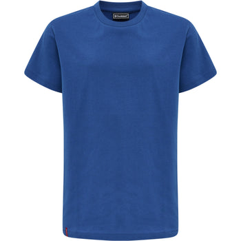 HUMMEL Red Basic T-Shirt S/S Unisex Kind Blau