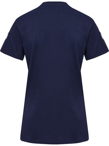 HUMMEL Go 2.0 Chevron T-Shirt S/S Damen (marine)