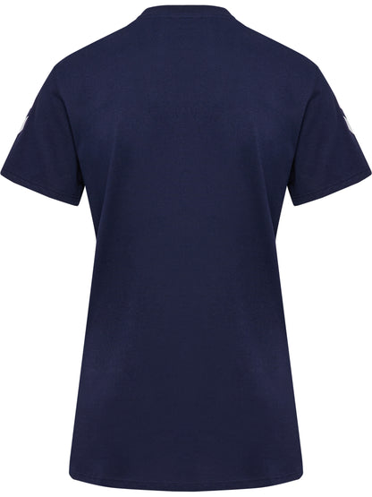 HUMMEL Go 2.0 Chevron T-Shirt S/S Damen (marine)