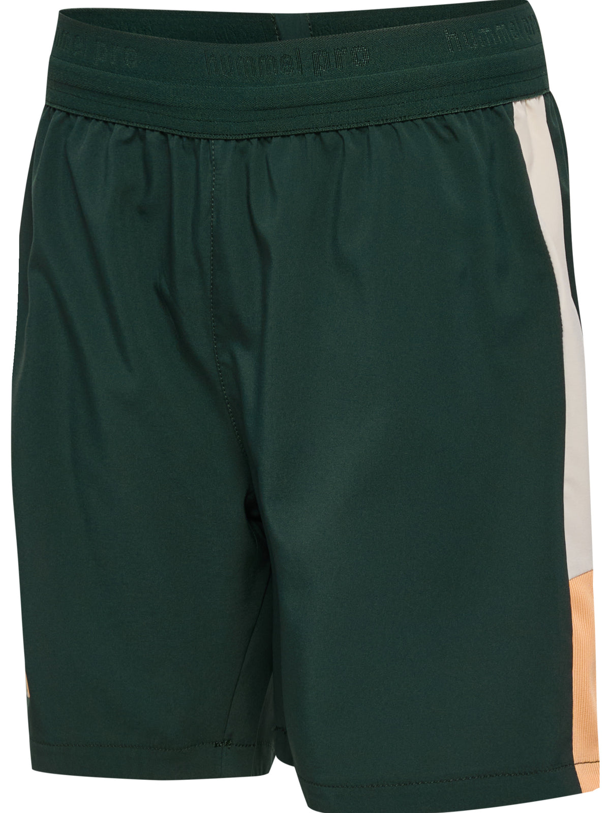 HUMMEL BLAZE27 Pro Training Shorts Kind (darkest spruce/buttercream)