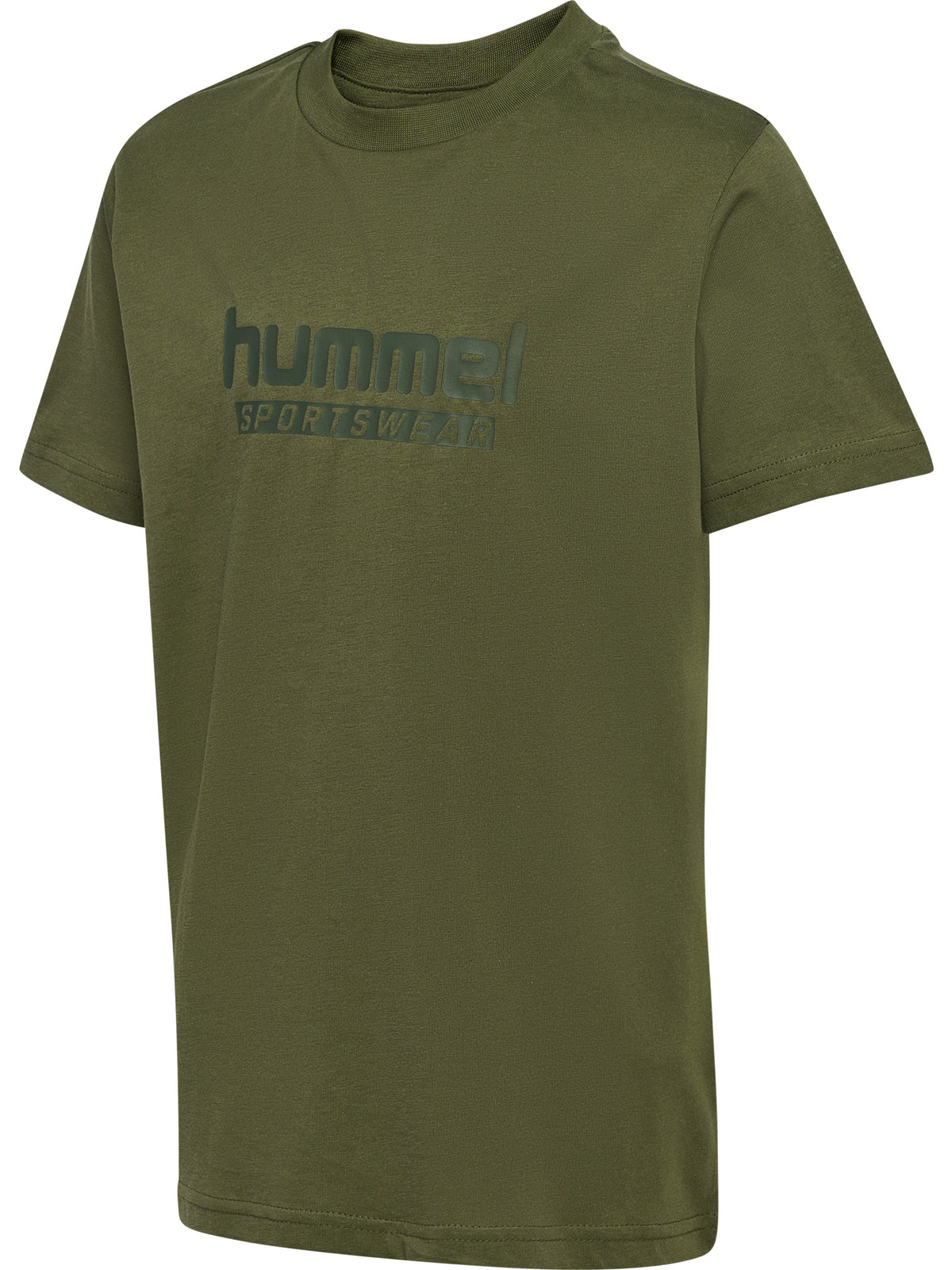 HUMMEL Base T-Shirt S/S Kind (winter moss)