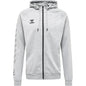 HUMMEL Move Grid Cotton Zip Hoodie Herren Grau