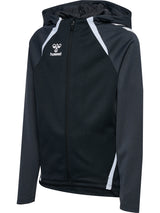 HUMMEL Lead 2.0 Zip Hoodie Kind (black/asphalt)
