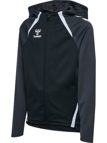 HUMMEL Lead 2.0 Zip Hoodie Kind (black/asphalt)