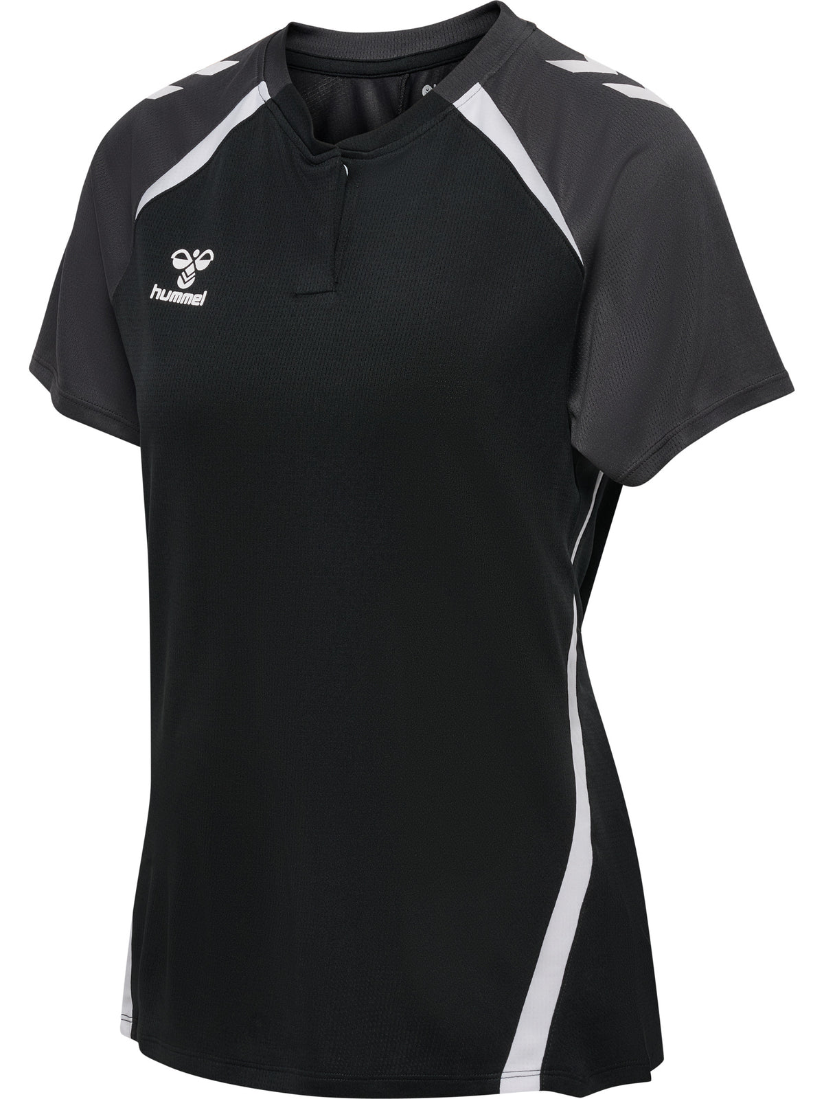 HUMMEL Lead 2.0 Polo Damen (black/asphalt)