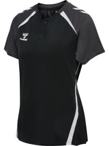 HUMMEL Lead 2.0 Polo Damen (black/asphalt)