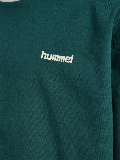 HUMMEL Loose Chevron T-Shirt Ss Kind (june bug)