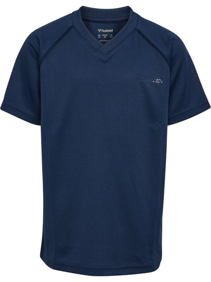 HUMMEL Reg Active T-Shirt S/S Kind (dress blues)
