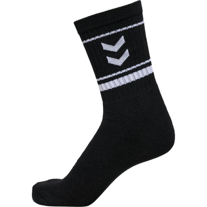 HUMMEL Stripe Crew 3-Pack Socks (black)
