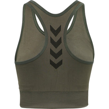 HUMMEL First Seamless Bra Damen (grape leaf)