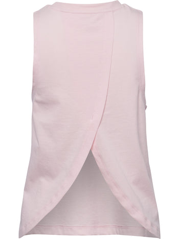 HUMMEL Soft Open Back Top Damen (barely pink)
